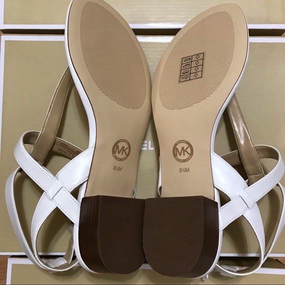 Michael Kors Sasha Woven Leather Sandal 8 and 8.5 - Picture 8 of 9